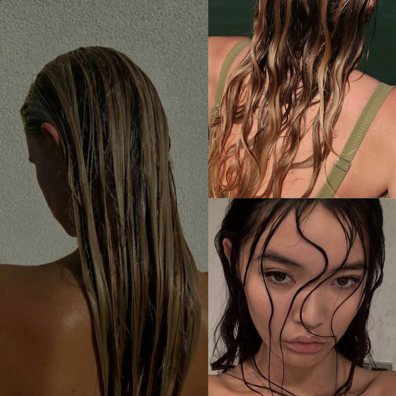 Swimming with tape in hair clearance extensions