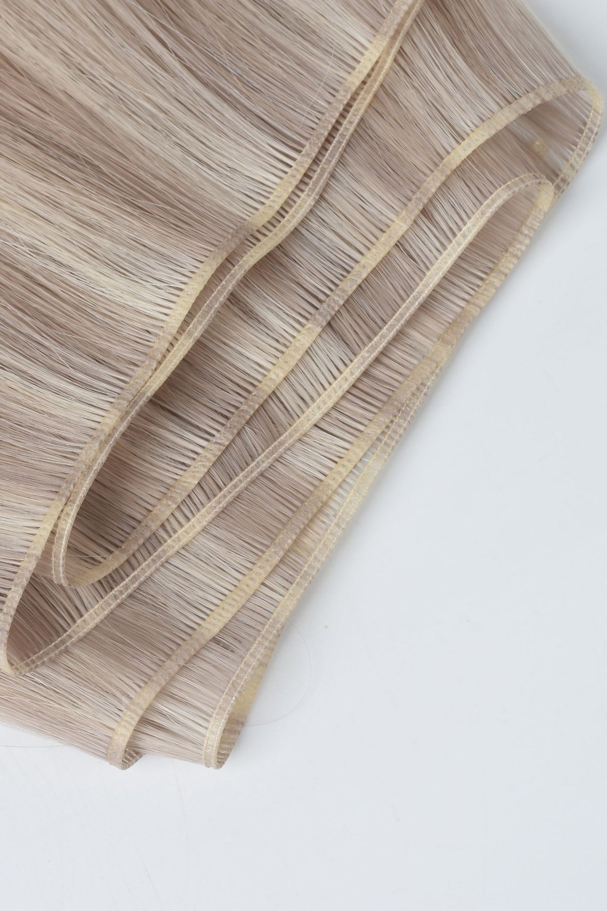 #18/60 Pearl Ash Blonde Highlights Genius Weft Extensions