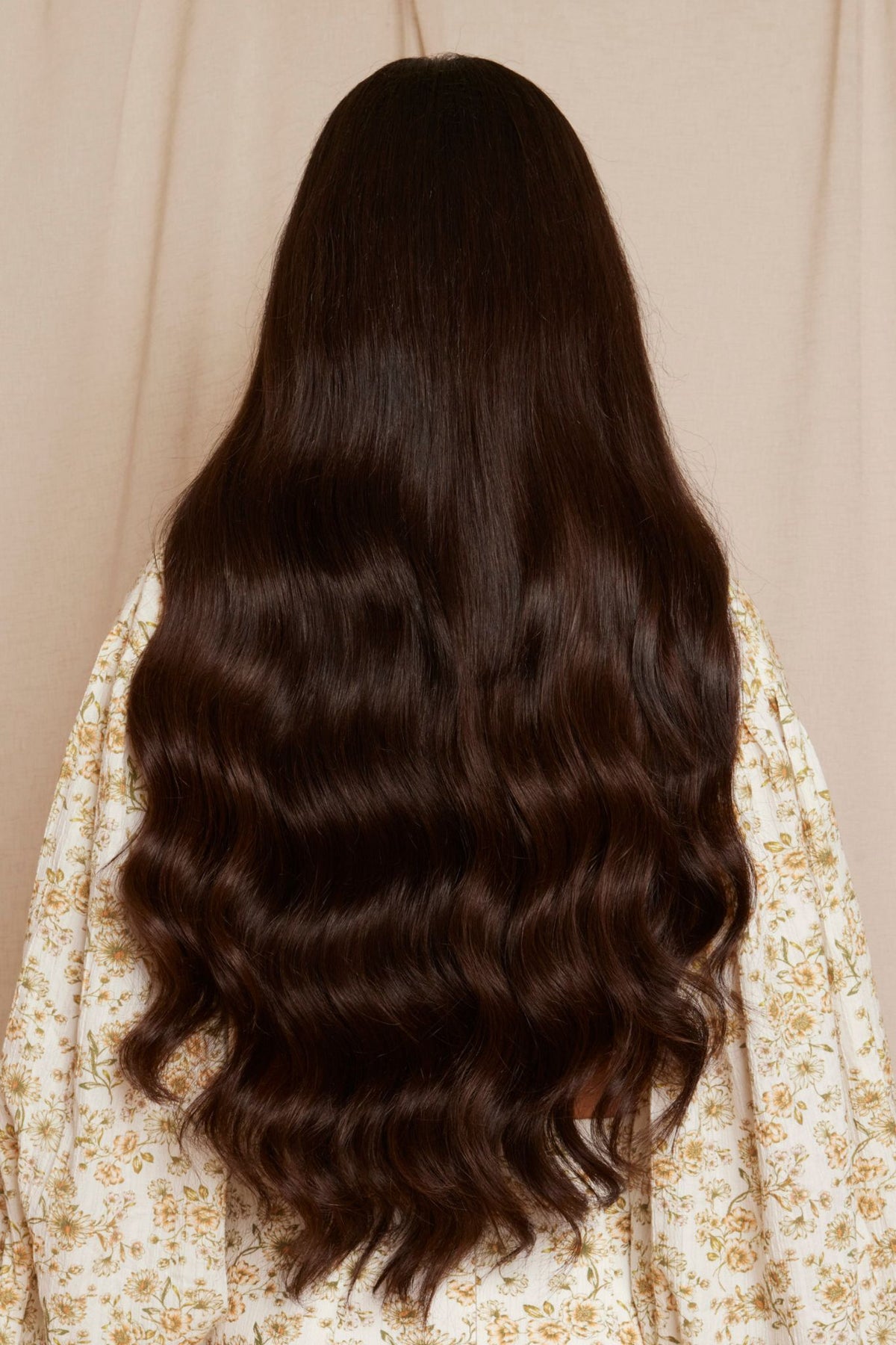 #1BL Darkest Brown Genius Weft Extensions