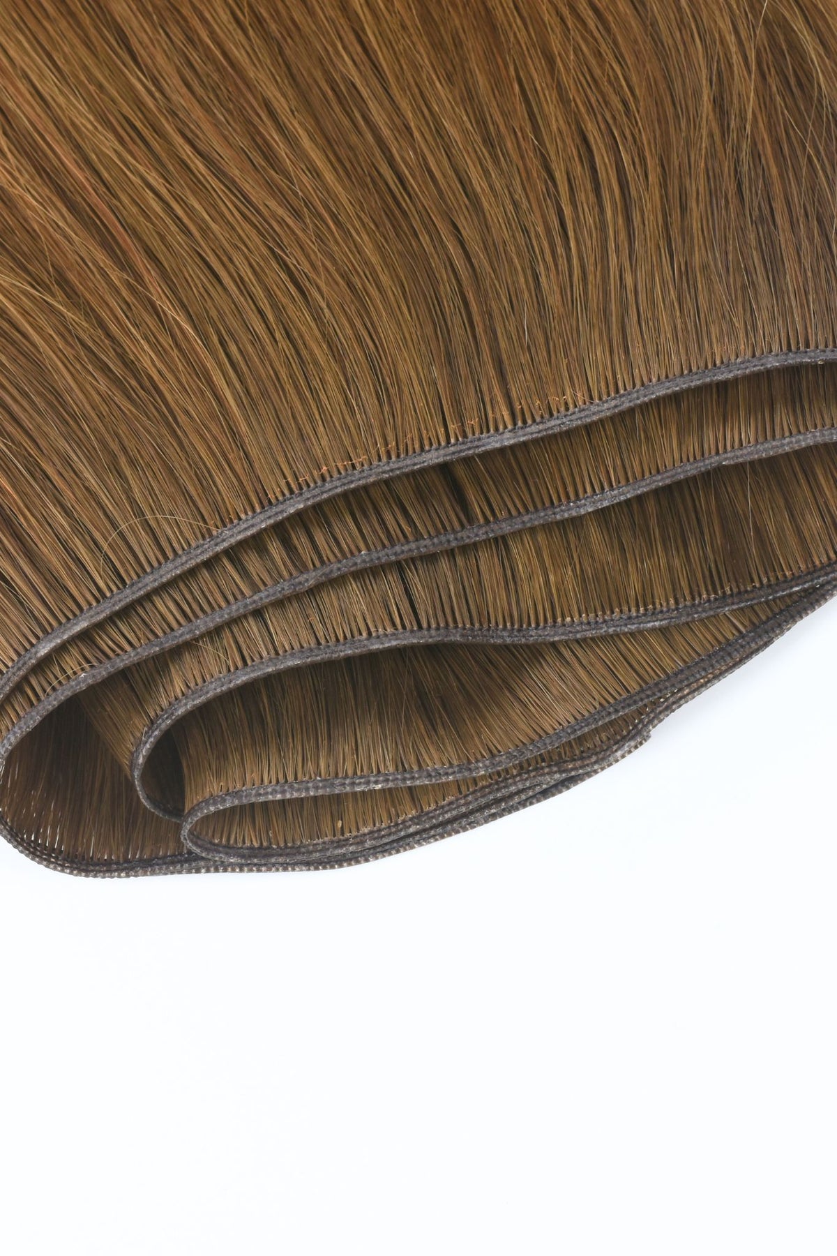 #8 Natural Light Brown Genius Weft Extensions