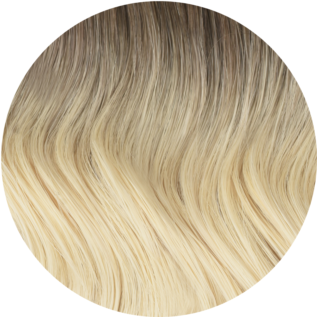 Arctic Blonde Balayage Genius Weft Extensions