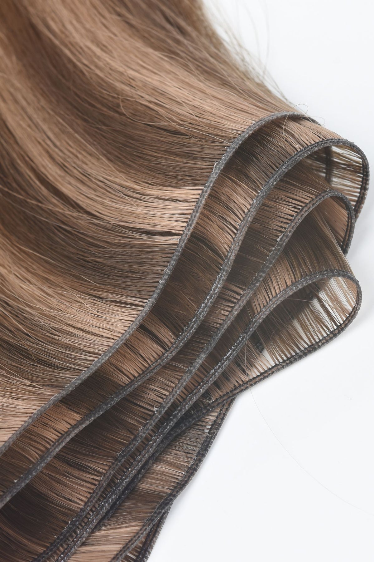 #Chestnut Brown Highlights Genius Weft Extensions