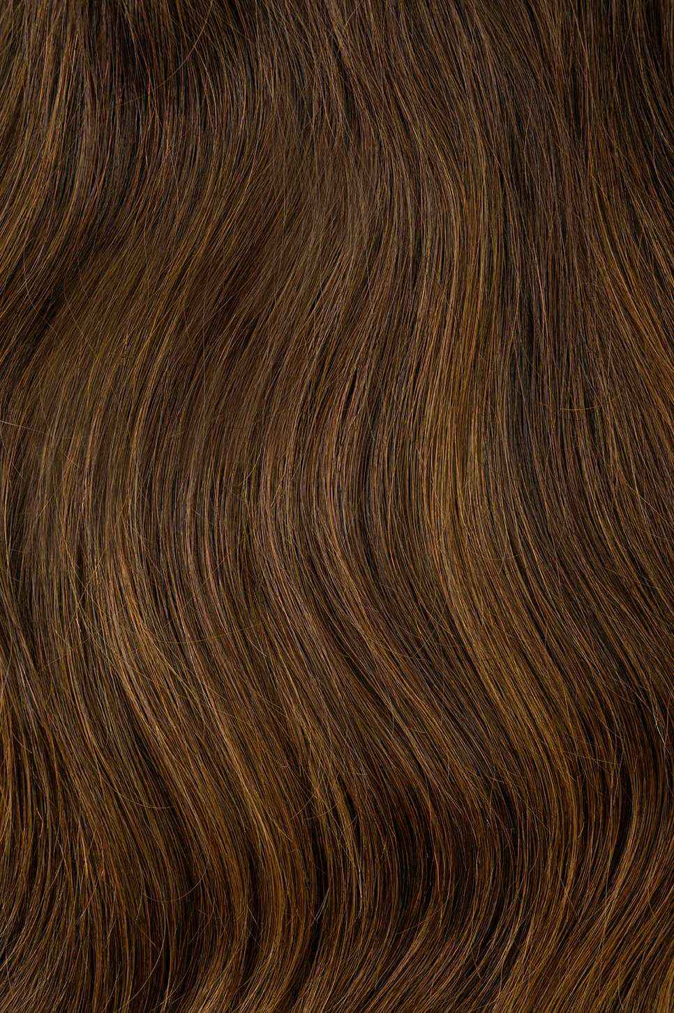 #Chocolate Brown Balayage Genius Weft Extensions